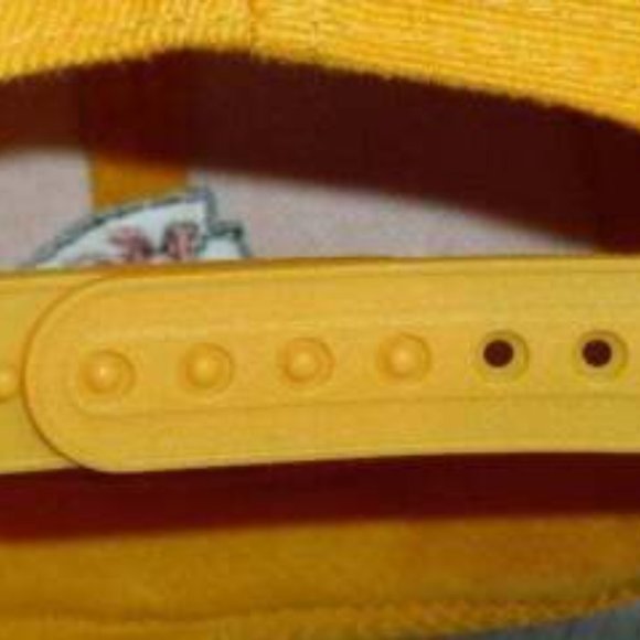 Kansas City Chiefs Logo 7 Mens Vintage Yellow snapback hat New Nfl - Picture 4 of 4